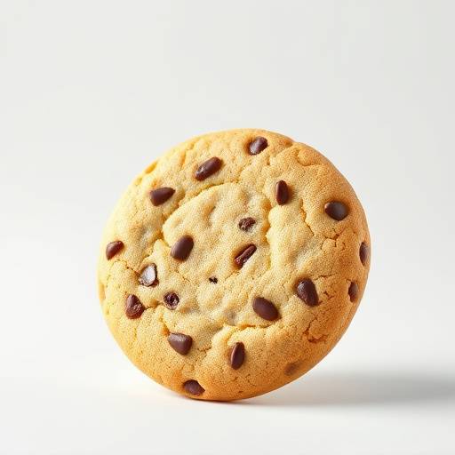 Illustration af en cookie med en tekstboble, der siger 'Cookies'